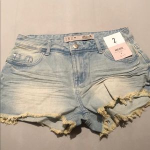 Denim shorts NWT